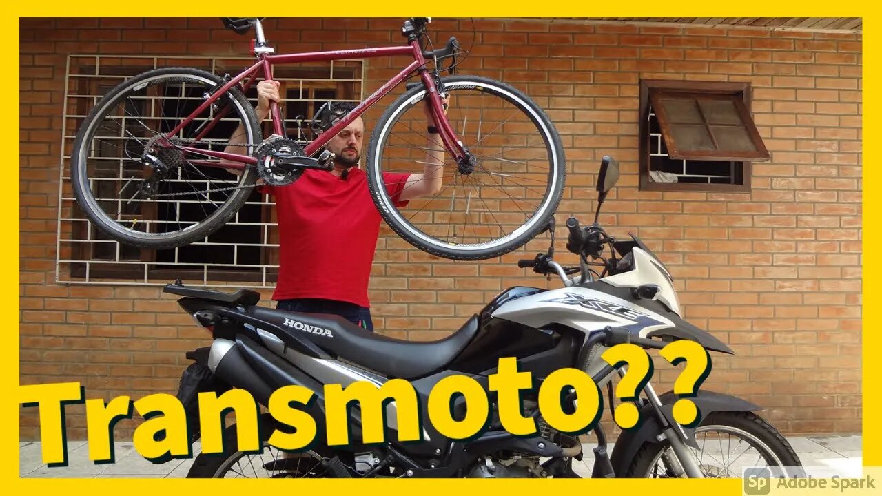 Transmoto! Como assim transbike na moto??