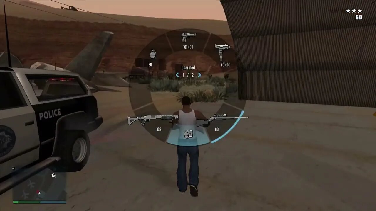 GTA V HUD para GTA SA (Download na descrição)