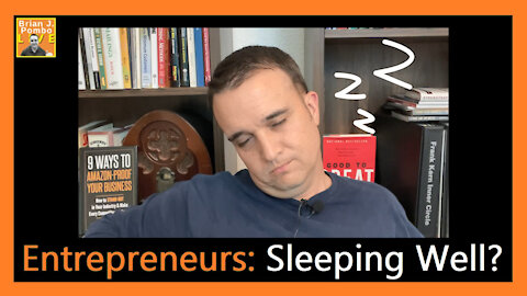 Entrepreneurs: Sleeping Well? 💤