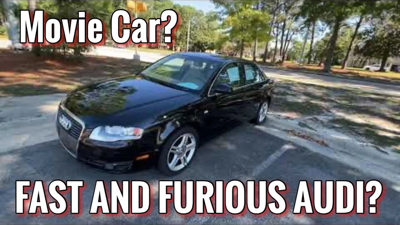 Fast And Furious Audi Movie Car? Military Lot Walk Around