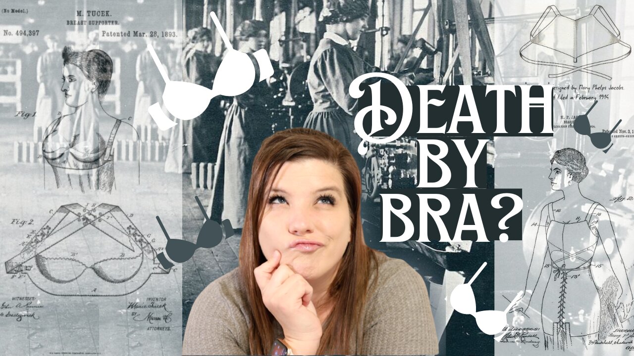 Wearing a bra can KILL you?!? Who really invented the bra? | DEATH BY BRA | WOMENS HISTORY STORIES