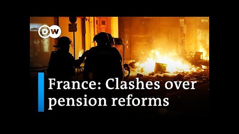 Protests erupt as French government bypasses parliament on pensions | DW News