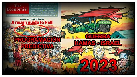 LA COPERTINA SPECIALE DI NATALE DELLA RIVISTA D'OCCULTURA MASSONICA THE ECONOMIST DEL 22 DICEMBRE 2012 'A ROUGH GUIDE TO HELL' CHE AVEVA PREVISTO LA GUERRA IN MEDIO ORIENTE DEL 2023-ANALISI COMPLETA