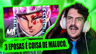 PASTOR REACT Tengen Uzui (Kimetsu no Yaiba) - Deus Da Extravagância | M4rkim