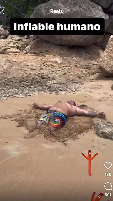 Inflatable Man 🤣🤣🤣🤣🤣