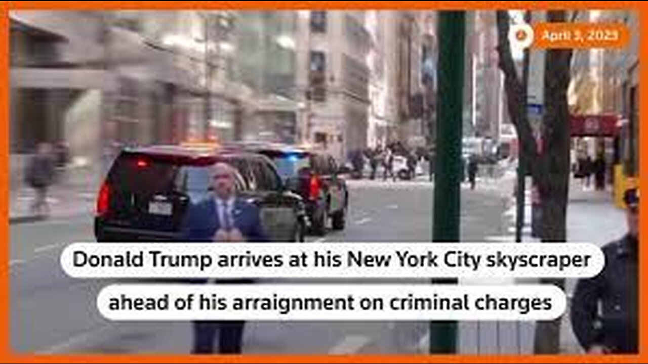Trump arrives in New York ahead of April 4 arraignment