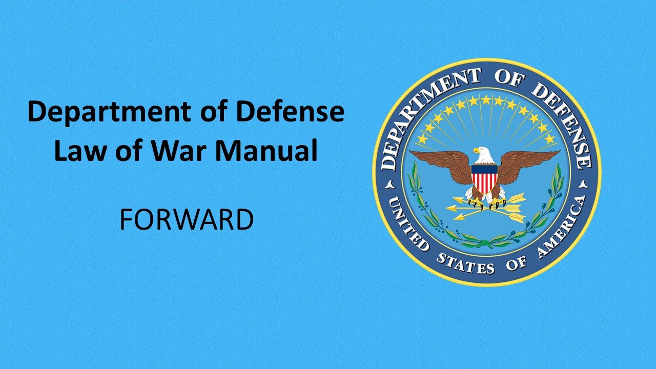 Law of War — Forward