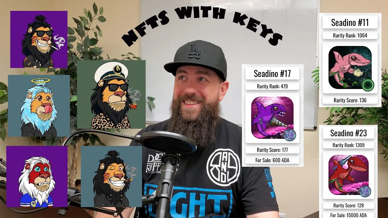 NFTs with KEYs 005 - OpenSea Insider Trading? And Highlight Lazy Lions and Cardinos NFT Projects