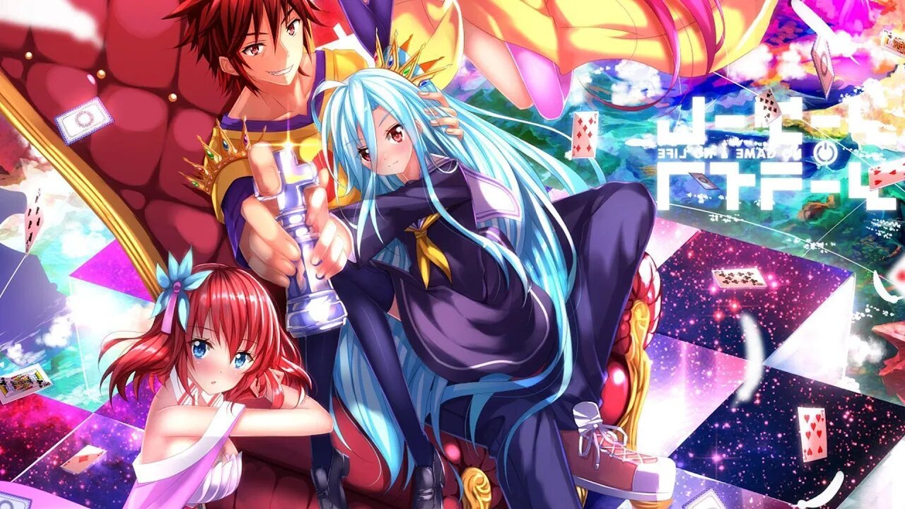 #comedy #game #adventure #scifi #nogamenolife #anime #manga #trailer No Game No Life trailer