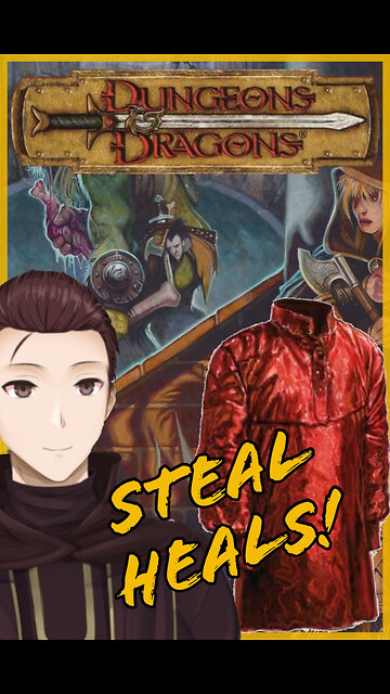 Shirt that steals healing spells! [Wacky D&D magic items]