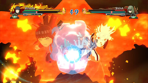 ULTIMATE TEAM JUTSU GENTLE PHOENIX SPIRALLING TWIN LION FISTS NARUTO UZUMAKI & HINATA HYUGA