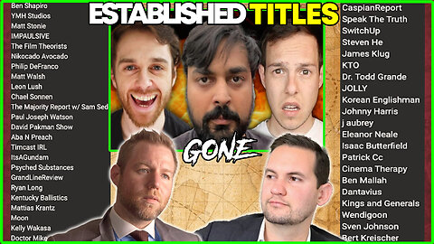 ESTABLISHED TITLES Destroyed by Scott Shafer & The Aftermath is MUCH, MUCH WORSE YouTubers Apologize