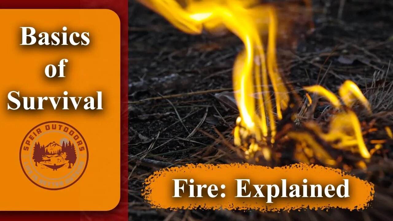 Basics of survival: Fire part 1