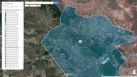 [ Luhansk Front ] Russian forces captured Ustynivka; Bridge between Severodonetsk & Lysychansk blown