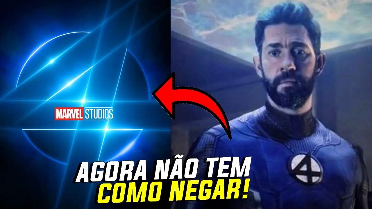 JOHN KRASINSKI SERÁ O SR. FANTÁSTICO OFICIAL DO UCM e EU POSSO PROVAR!