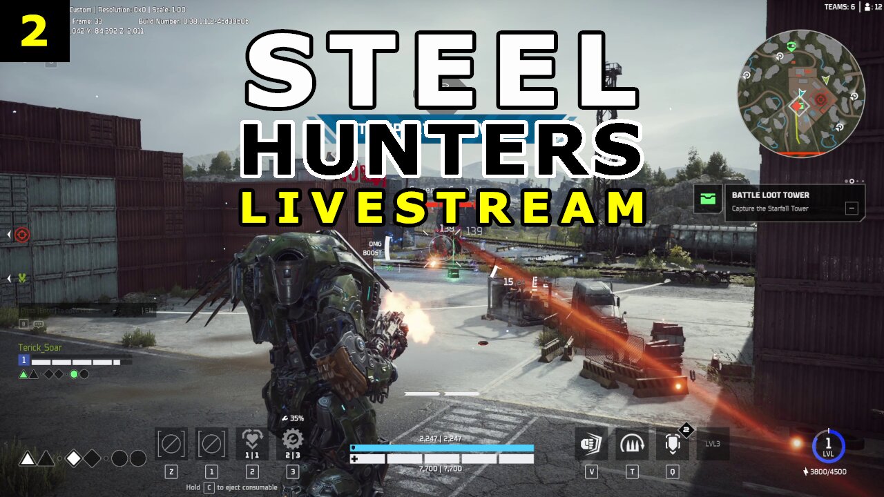 🔴 LIVE NOW - Steel Hunters | BETA TEST | Episode 2