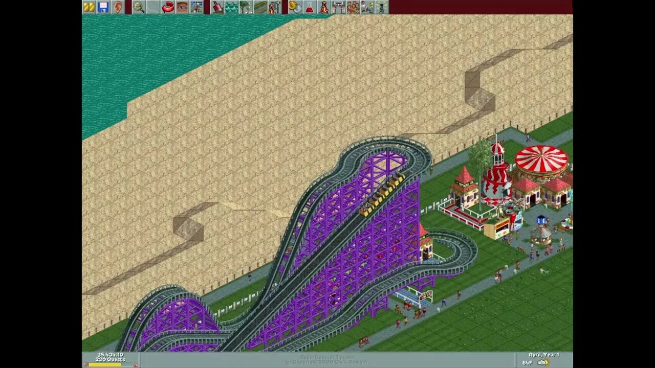 Rollercoaster Tycoon 1- Bumble Beach