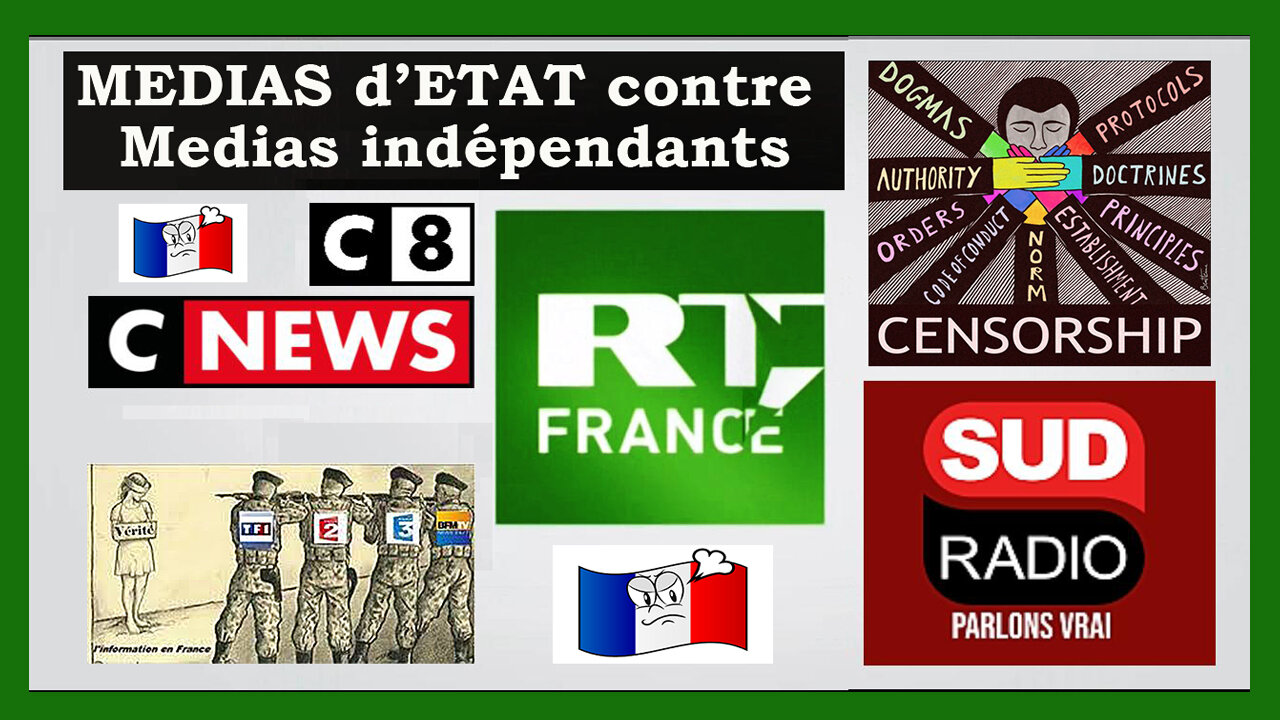 FRANCE_ La Censure d'Etat bat son plein ! (Hd 720)