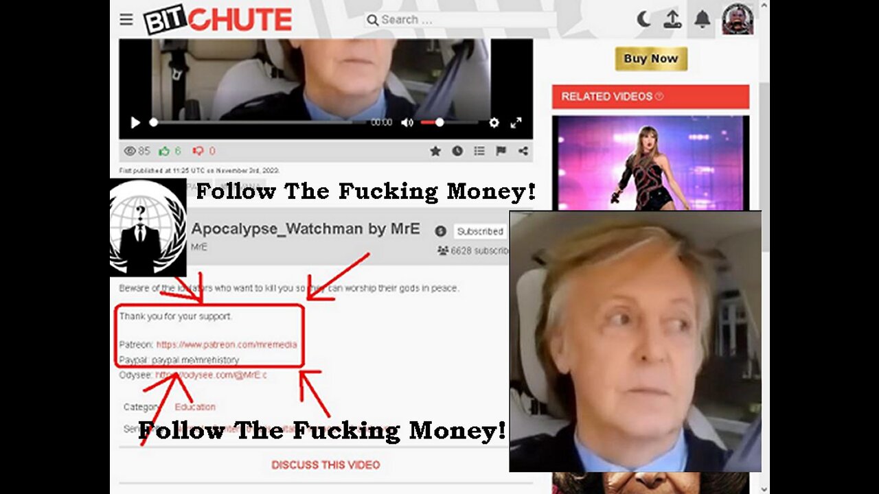 MrE: Paul Mccartney is Still Dead! - And Follow the Fucking Money! [03.11.2023]