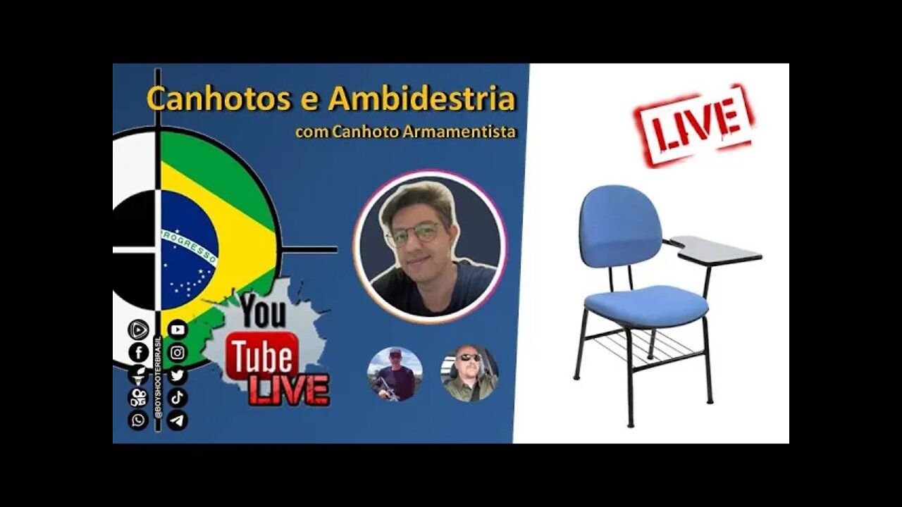 LIVE: "Canhotos" armamentistas - com Canhoto Armamentista