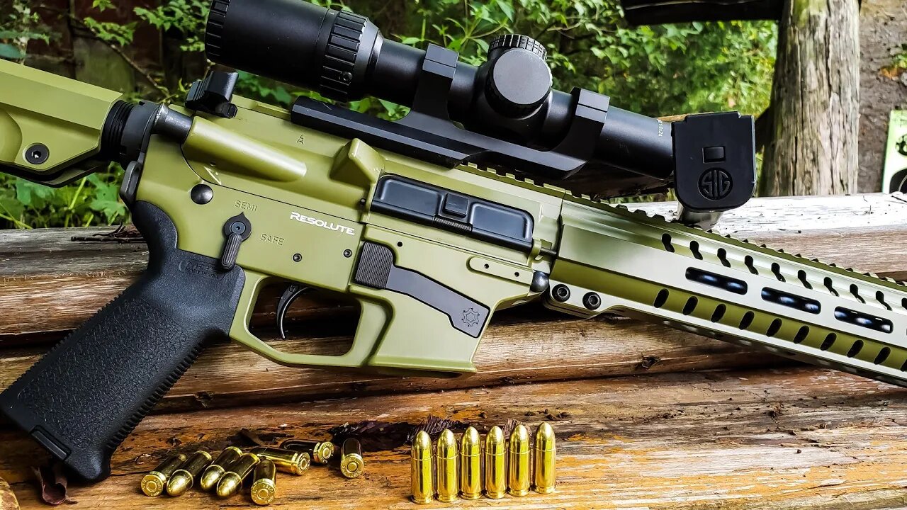 CMMG Mk17 9mm Radial Delayed Blowback Resolute: It takes P320 Mags!
