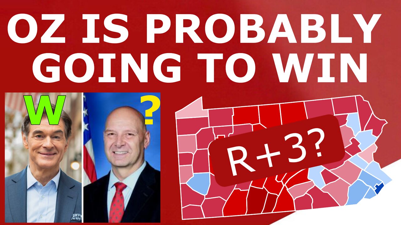 PENNSYLVANIA UPDATE! - Oz Remains ON TRACK for a BIG Victory as Mastriano SURGES in New Poll