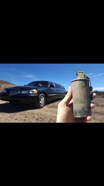 Will A Thermite Grenade Blow Up A Limo? #Shorts