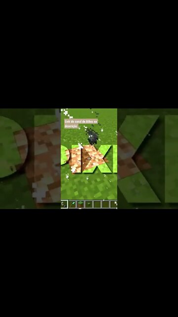 MINECRAFT: ATHOS E UMA MINEIRACAO MUITO LOUCA! #shorts