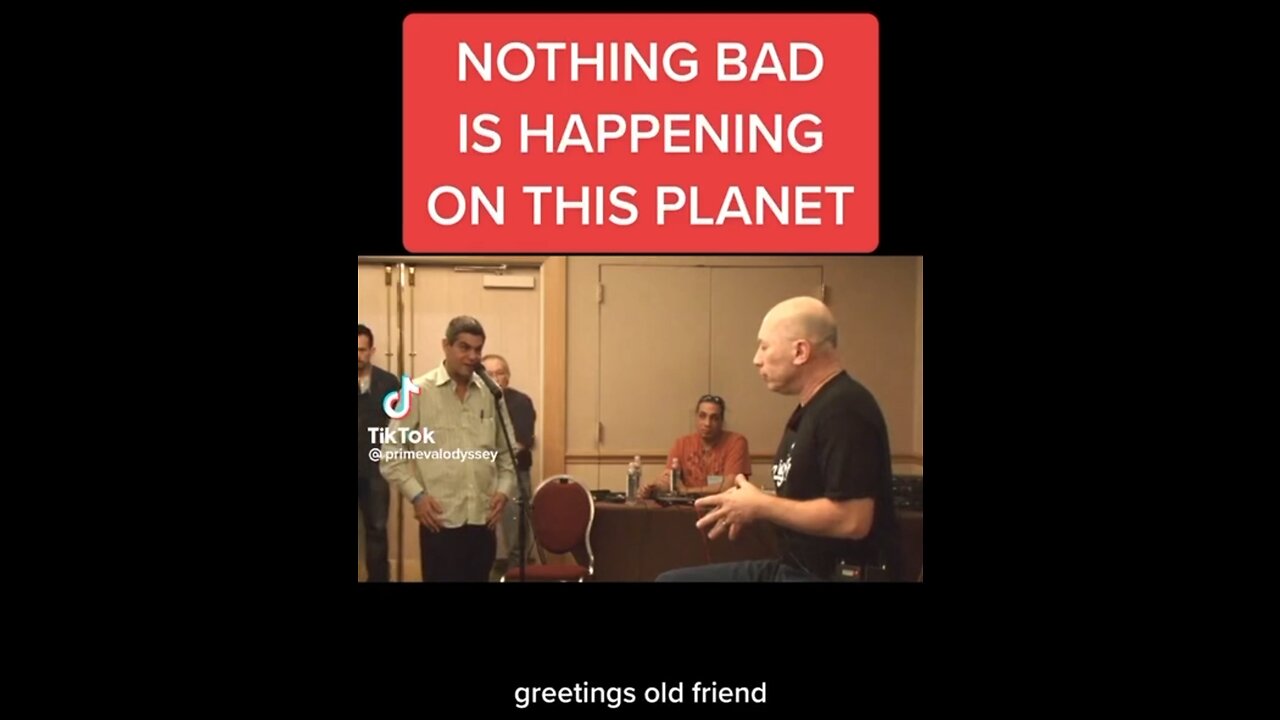 NOTHING BAD IS HAPPENING ON THIS PLANET
