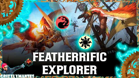 🔴⚪FEATHERRIFIC⚪🔴|| Streets of New Capenna || [MTG Arena] Bo1 Red Aggro Explorer Deck