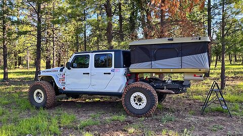 I'M BACK ON THE ROAD! Living Full Time in my Jeep Gladiator Rooftop Tent Camper