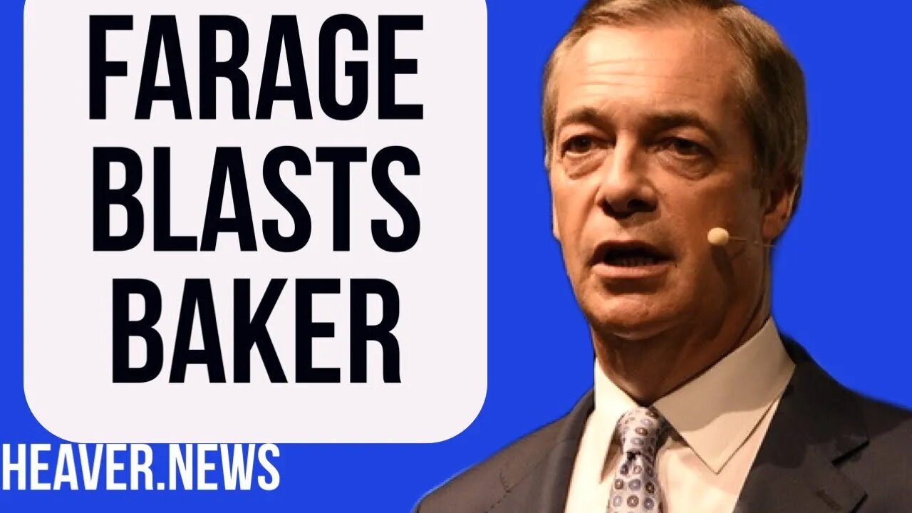 Nigel Farage BLASTS Steve Baker After Brexit Deal Swipe