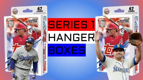 2021 TOPPS SERIES 1 HANGER BOXES!!!!! ROOKIE INSERTS?