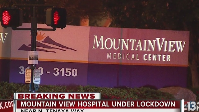 MountainView Hospital under lockdown