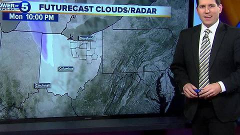 Weather today and tomorrow morning