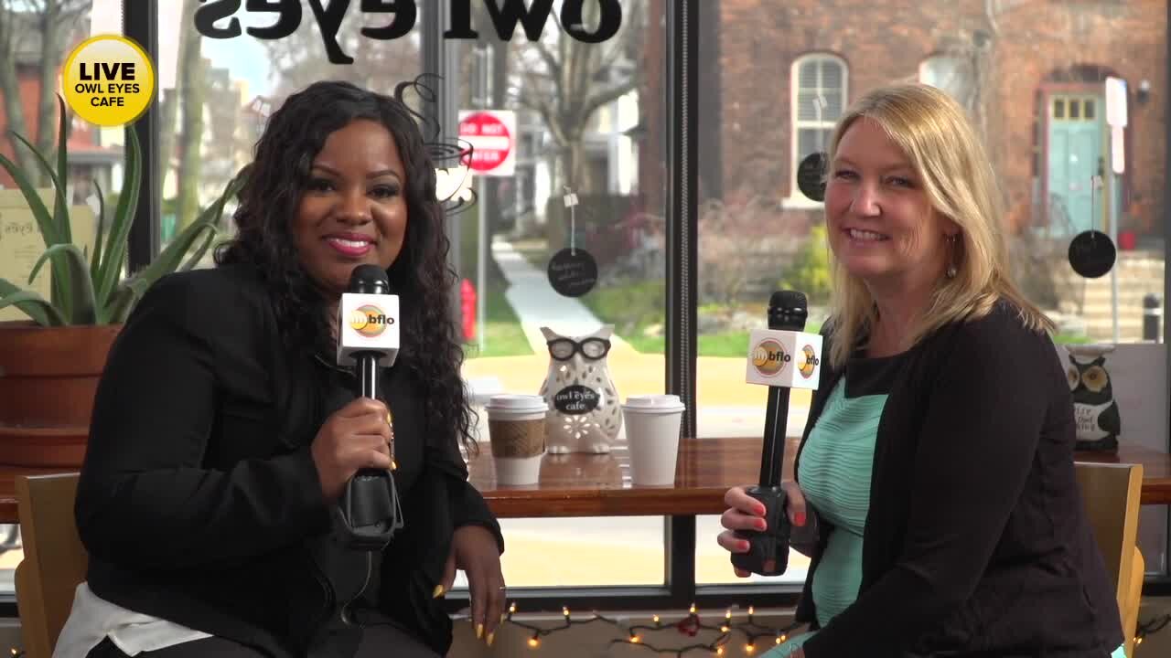 Elizabeth Carey guest co-hosts AM Buffalo