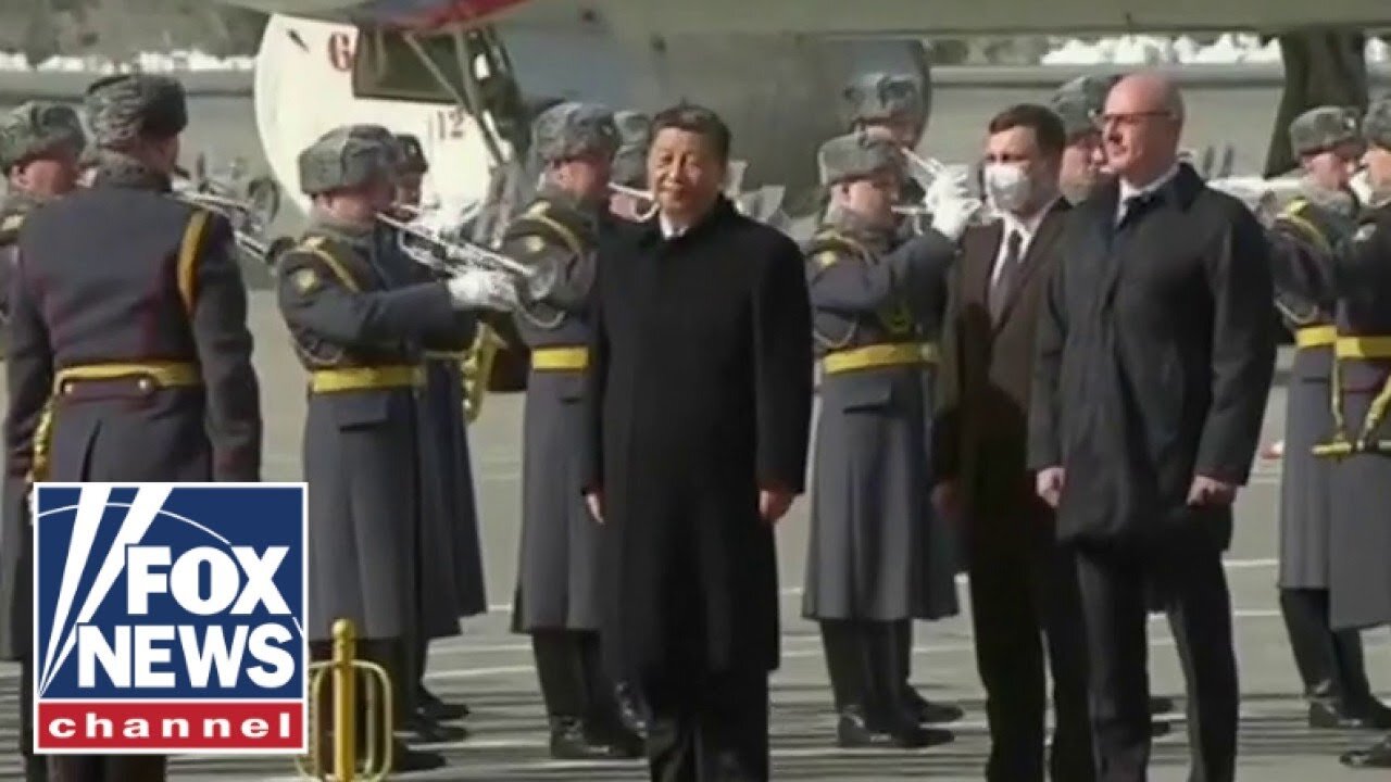 China's Xi arrives in Moscow to meet with Vladimir Putin