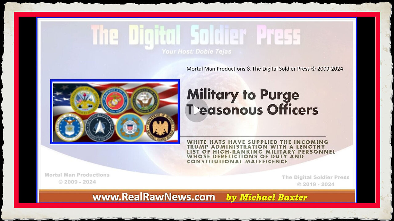 Military to Purge Treasonous Officers