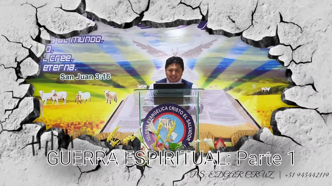 GUERRA ESPIRIRTUAL: Parte 1 - EDGAR CRUZ MINISTRIES
