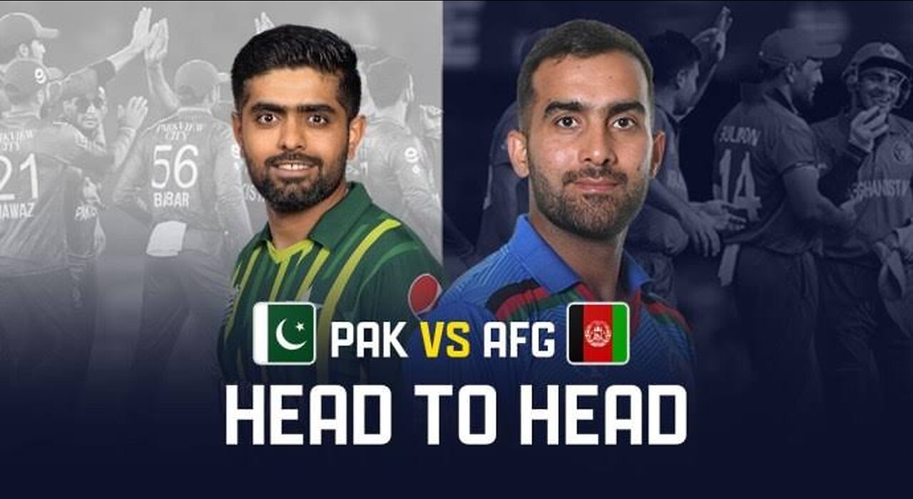 Pakistan Vs Afghanistan. 1st ODI Match.