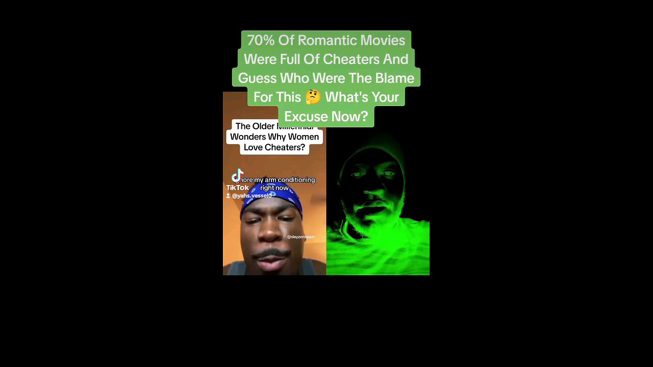 70% Of Romantic Movies Were Full Of Cheaters 🤔 What's Your Excuse Now?