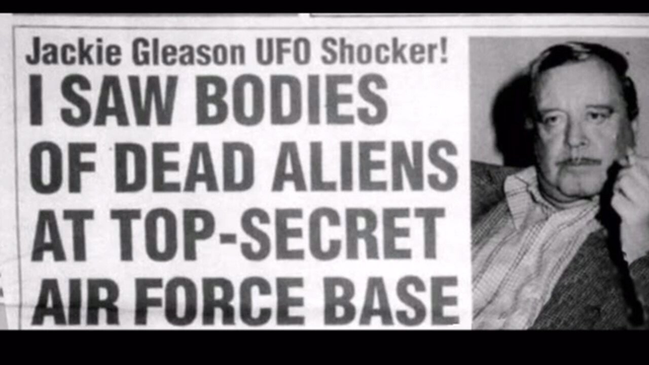 Did Nixon show Jackie Gleason alien bodies from a crashed UFO?