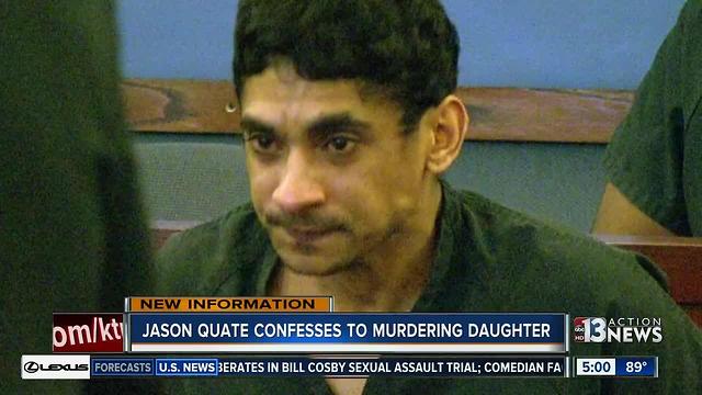 Jason Quate confesses to murdering daughter in Illinois, according to arrest report