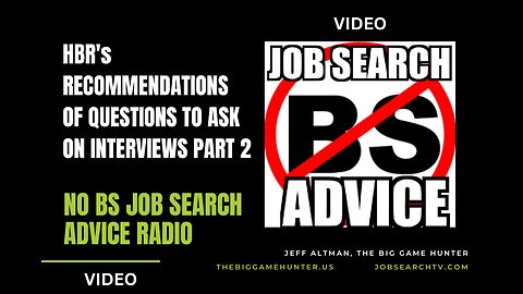HBR's Recommendations of Questions to Ask on Interviews Part 2