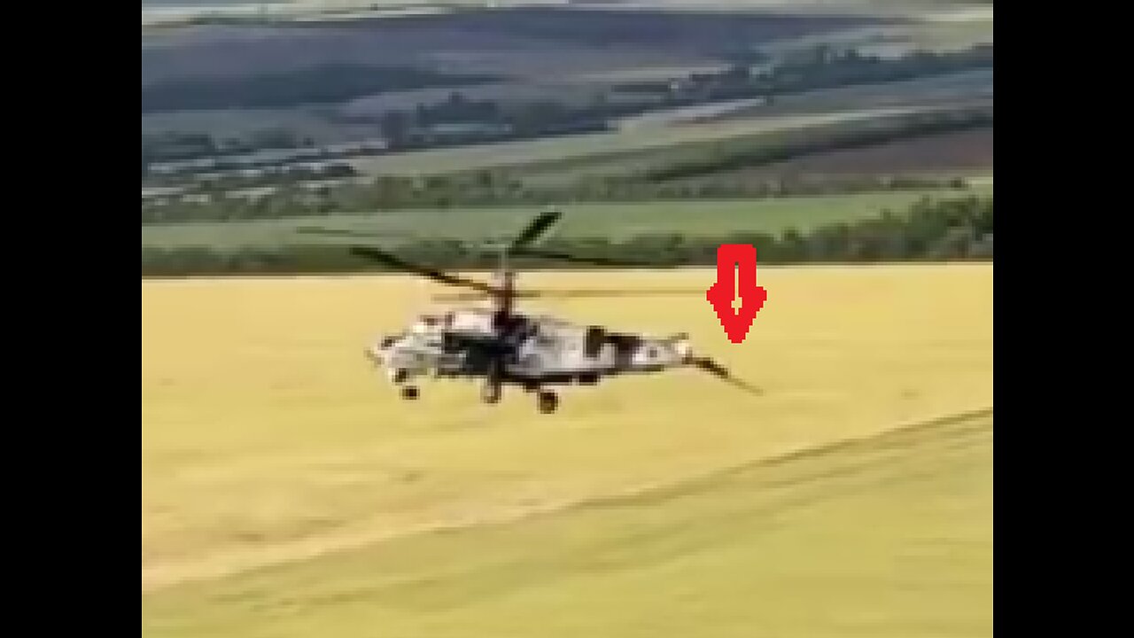 KA-52 KEEPS FLYING AFTER LOSING ITS STABILIZER