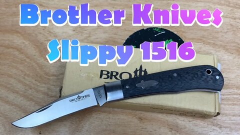 Brother Knives 1516 Slip Joint !