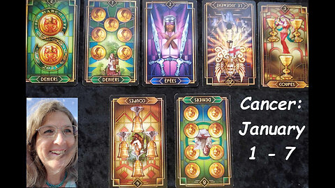 Cancer: A Lot on Your Plate! January 1 thru 7, 2024 ~ Mystic Amista Weekly Tarot