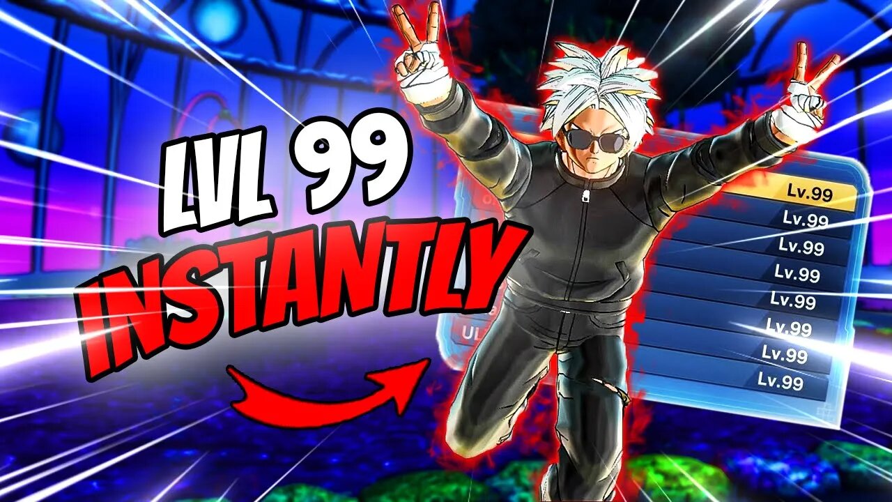 NEW* INSTANTLY LVL UP TO 99 GLITCH IN Dragon Ball Xenoverse 2