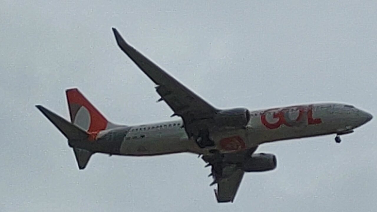 Boeing 737-800 PR-VBL vindo do Rio de Janeiro para Fortaleza