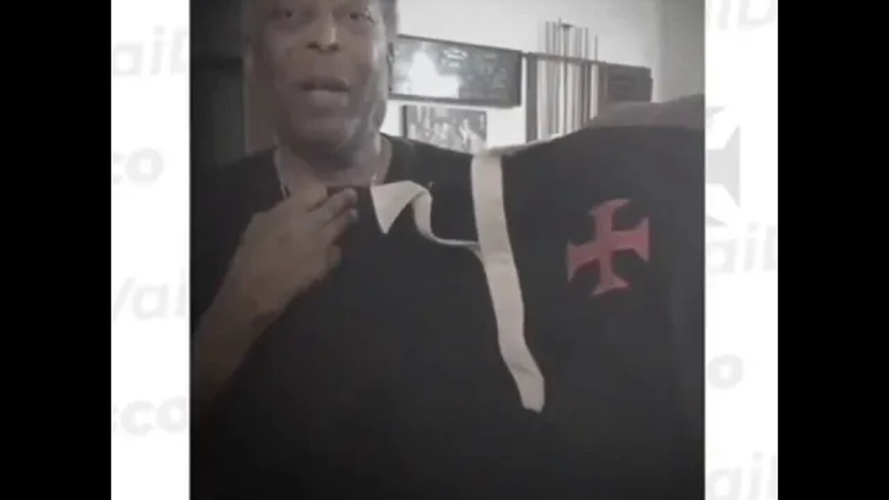 Pelé mandando um abraço e falando que é Vasco - 03/11/2020